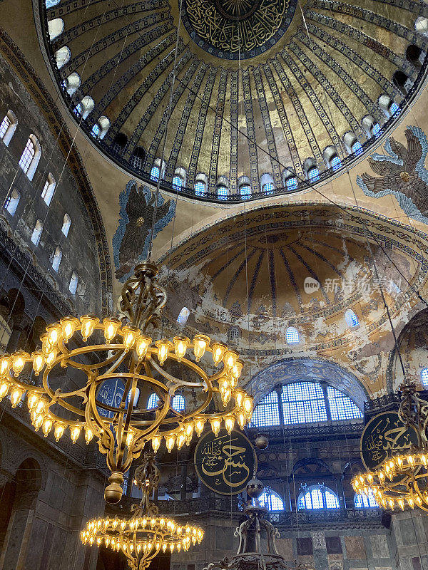 Turkey- İstanbul- Hagia Sophia Mosque - inside